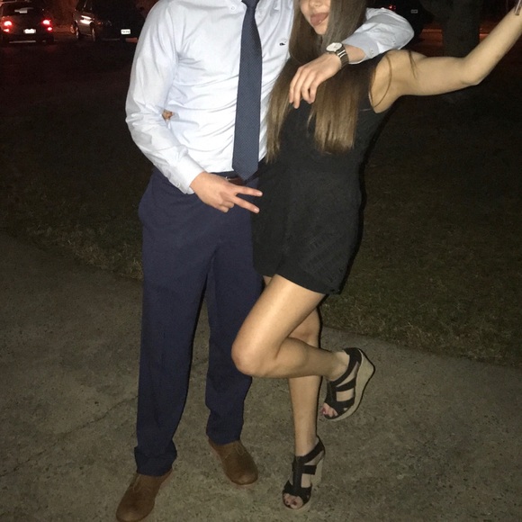 Black Romper with Lace - Picture 7 of 7